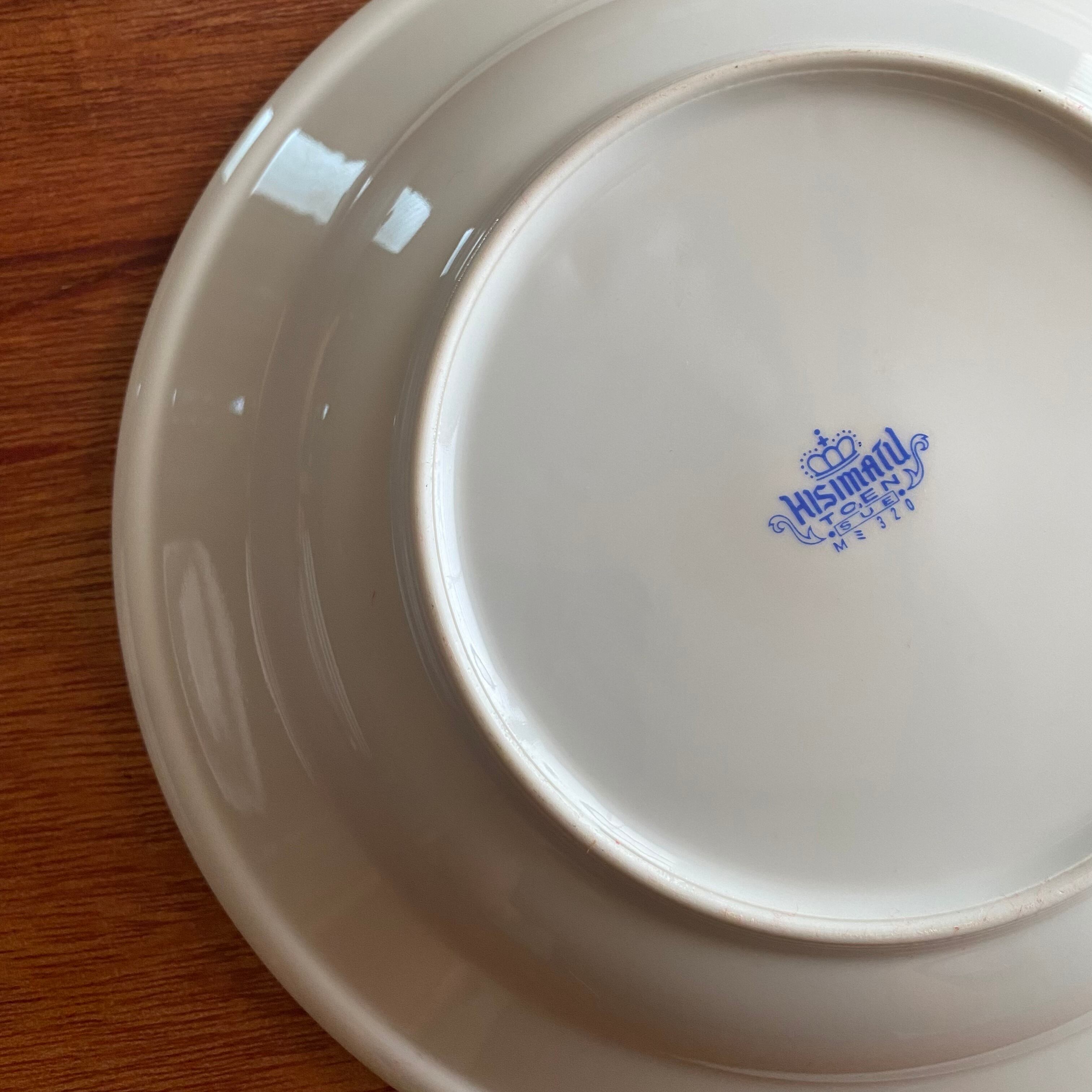 めそ様【デッドストック】帝華柄ピンク15cm丼２客、オーバル皿２枚 めそ様【デッドストック】帝華柄ピンク15cm丼2客、オーバル皿2枚