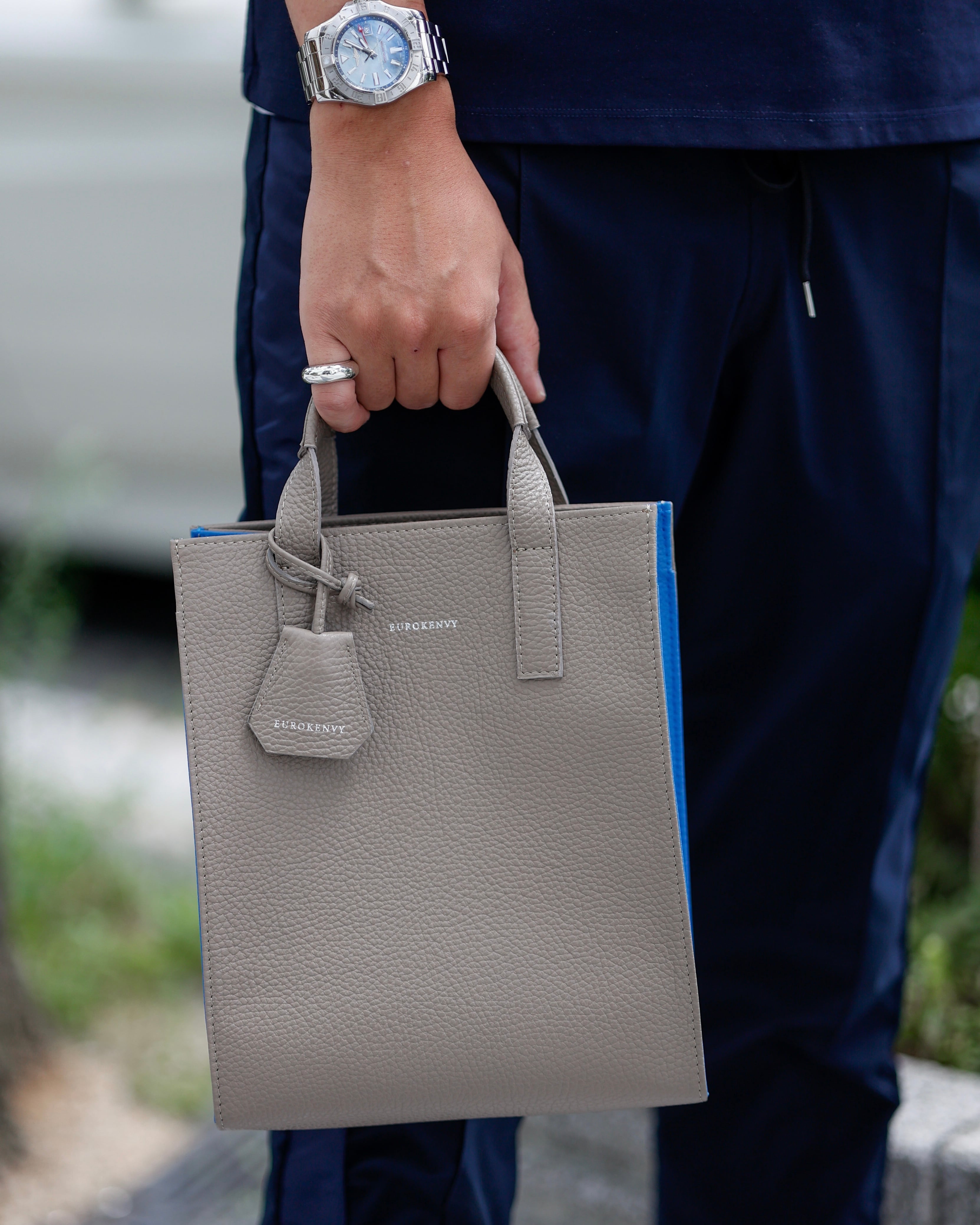 EUROKENVY/ミニトートバッグ ブラック