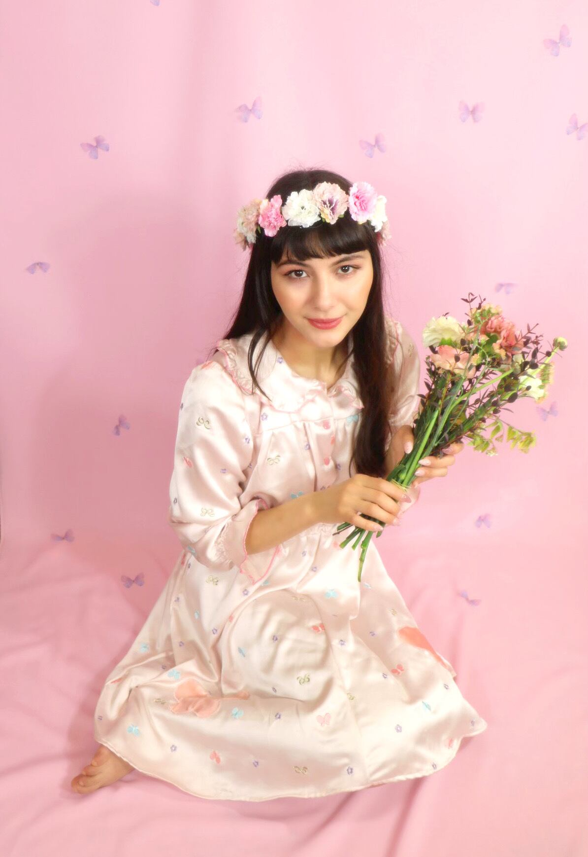 FANTASY DRESS PINK ファンタジーワンピース ピンク | NAGISA PARIS  