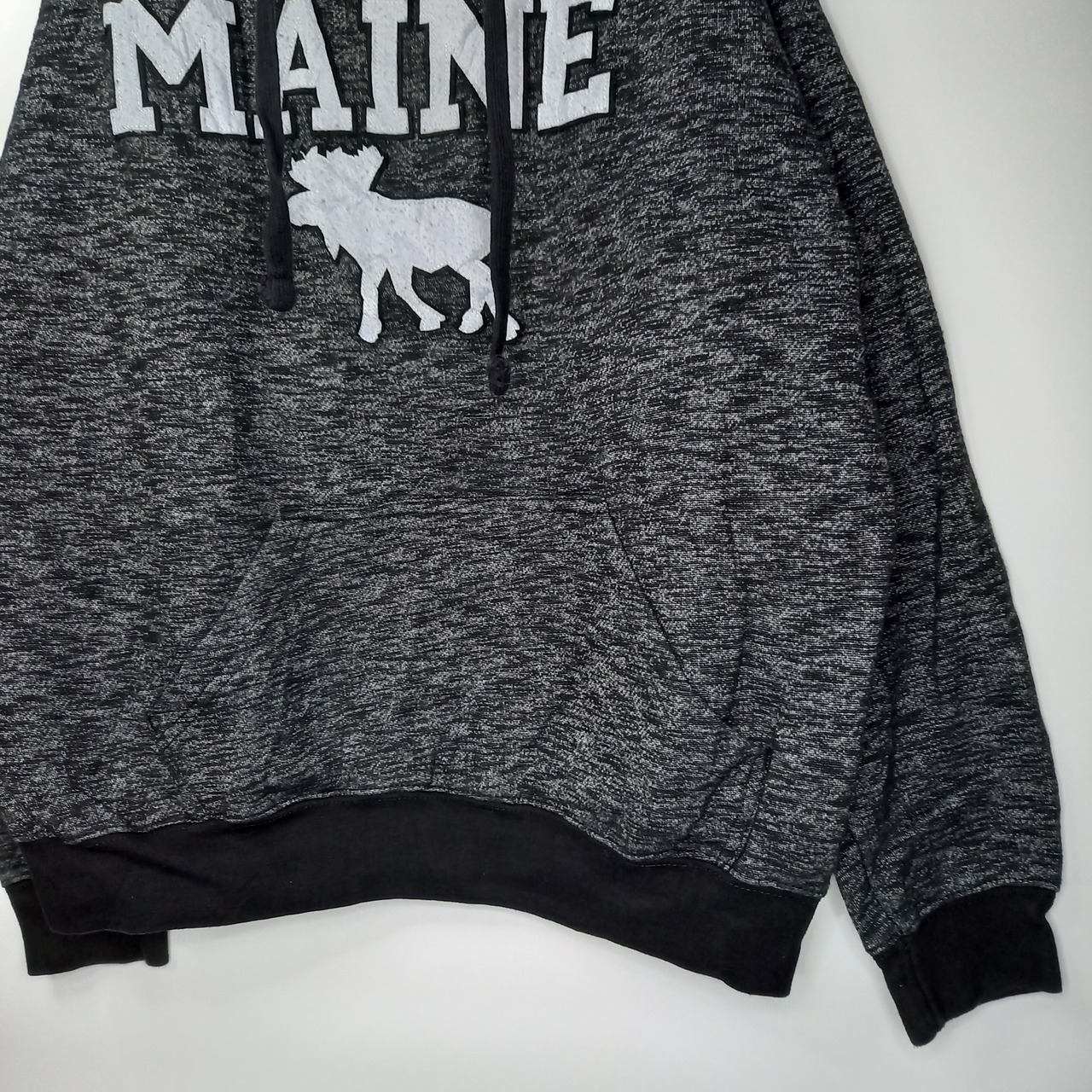 HARRISBURG　スウェット　トレーナー　アニマル　霜降り　グレー　L