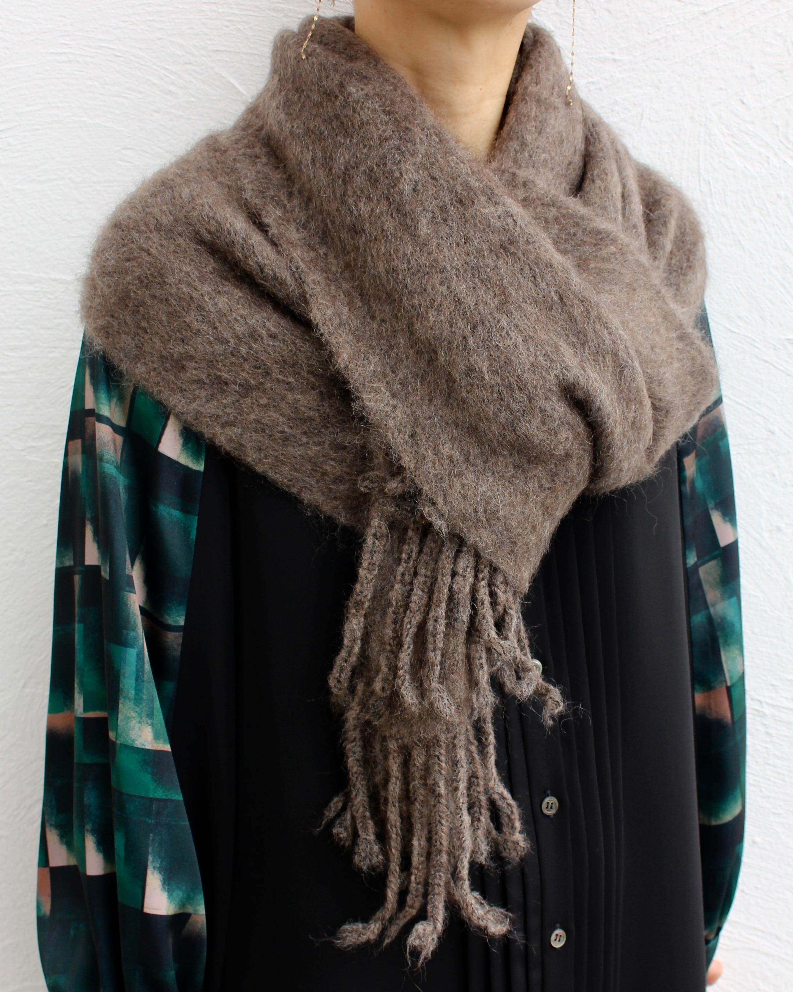SAYAKA DAVIS/brushed mohair scarf