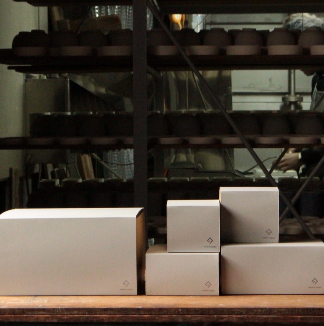 Frustum 茶碗（白藍釉） | yamatsu