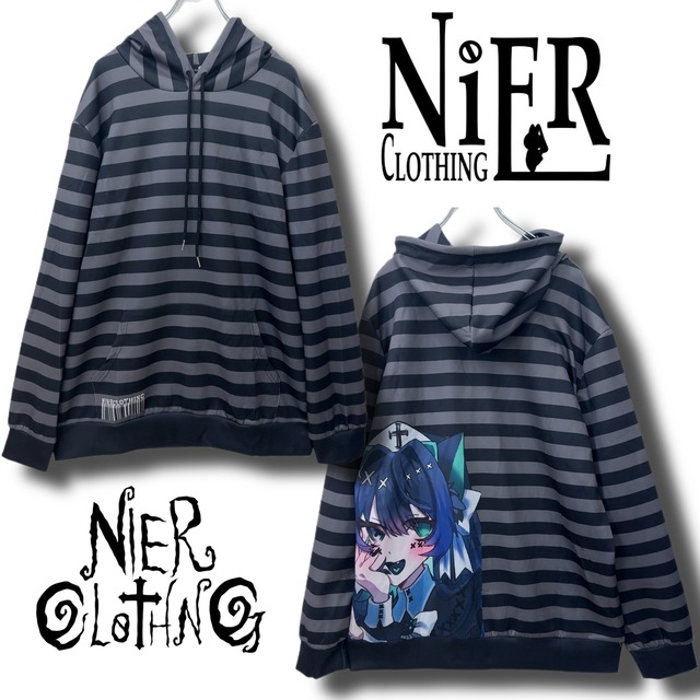 BORDER PULLOVER PARKA【Sisterシエル】