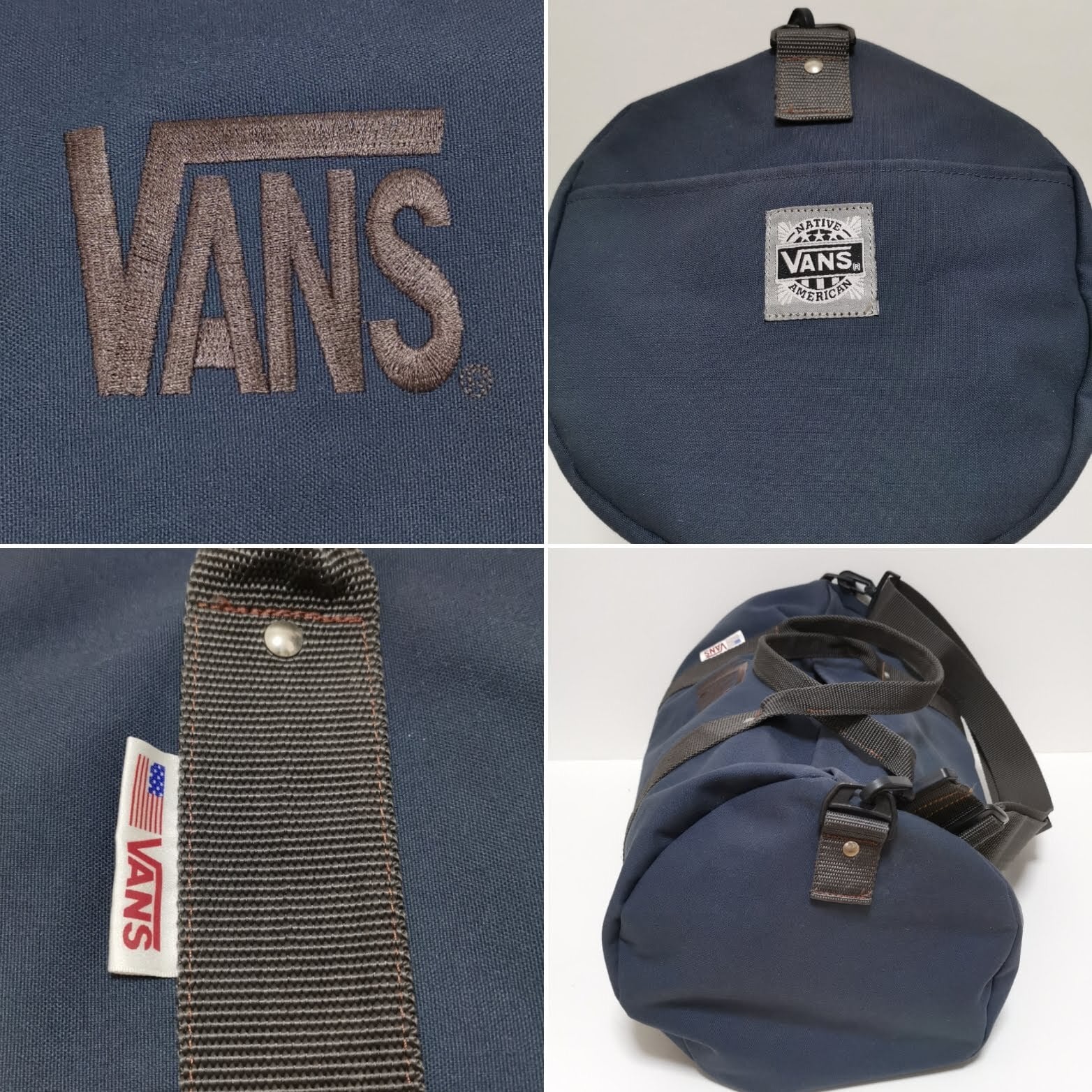 送料無料 90s バンズ VANS ボストン BAG ショルダー ドラム バッグ USA