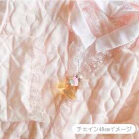 (レッドベルバラ)Hand painted perfume neckless ペイント香水瓶ネックレス