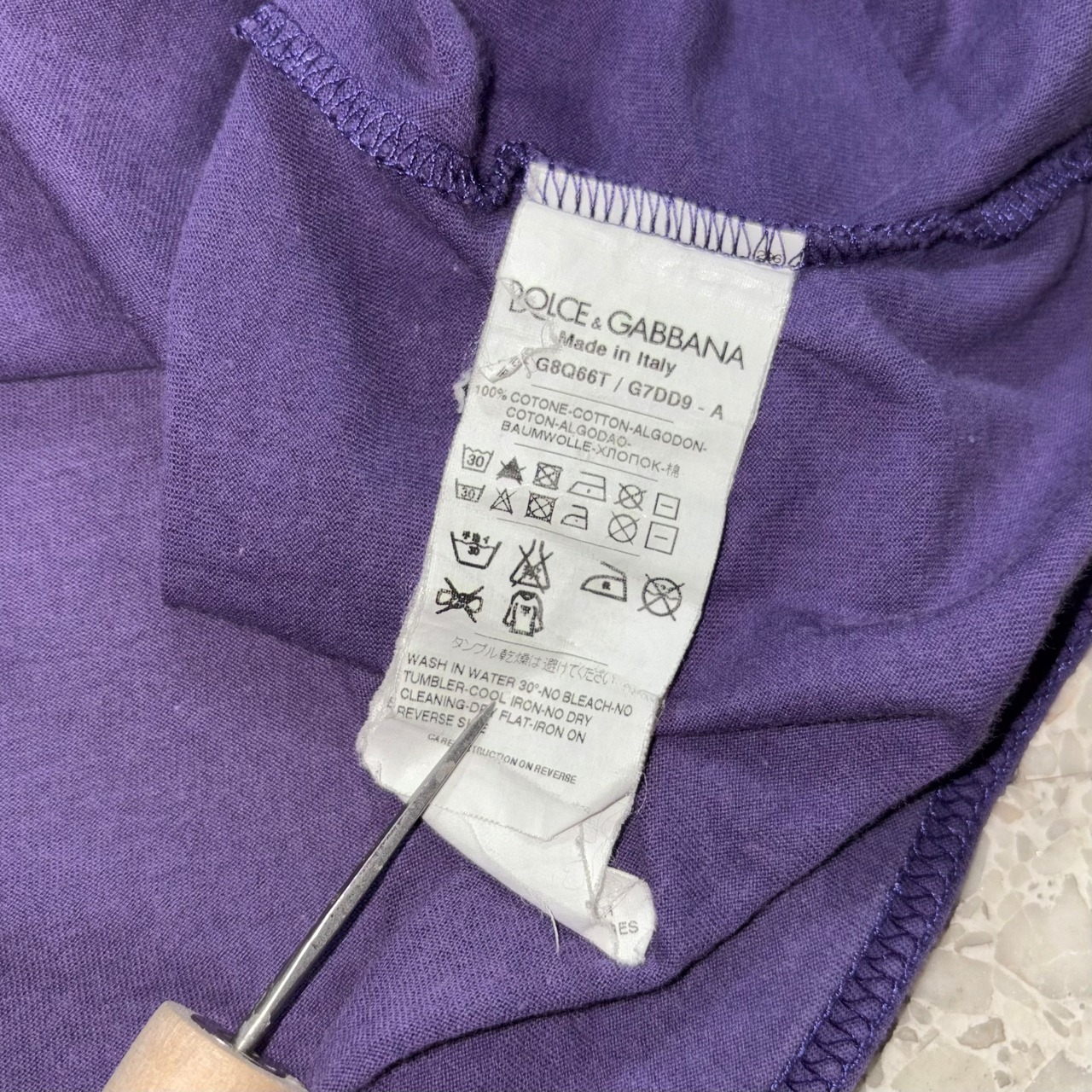 DOLCE&GABBANA photo print tee “Freddie Mercury”