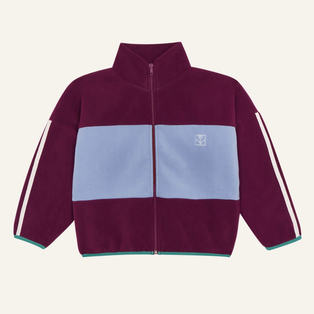 the campamento/Burgundy Polar Sweatshirt