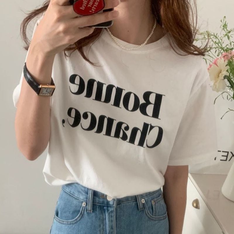 ロゴプリントTシャツ SU1372