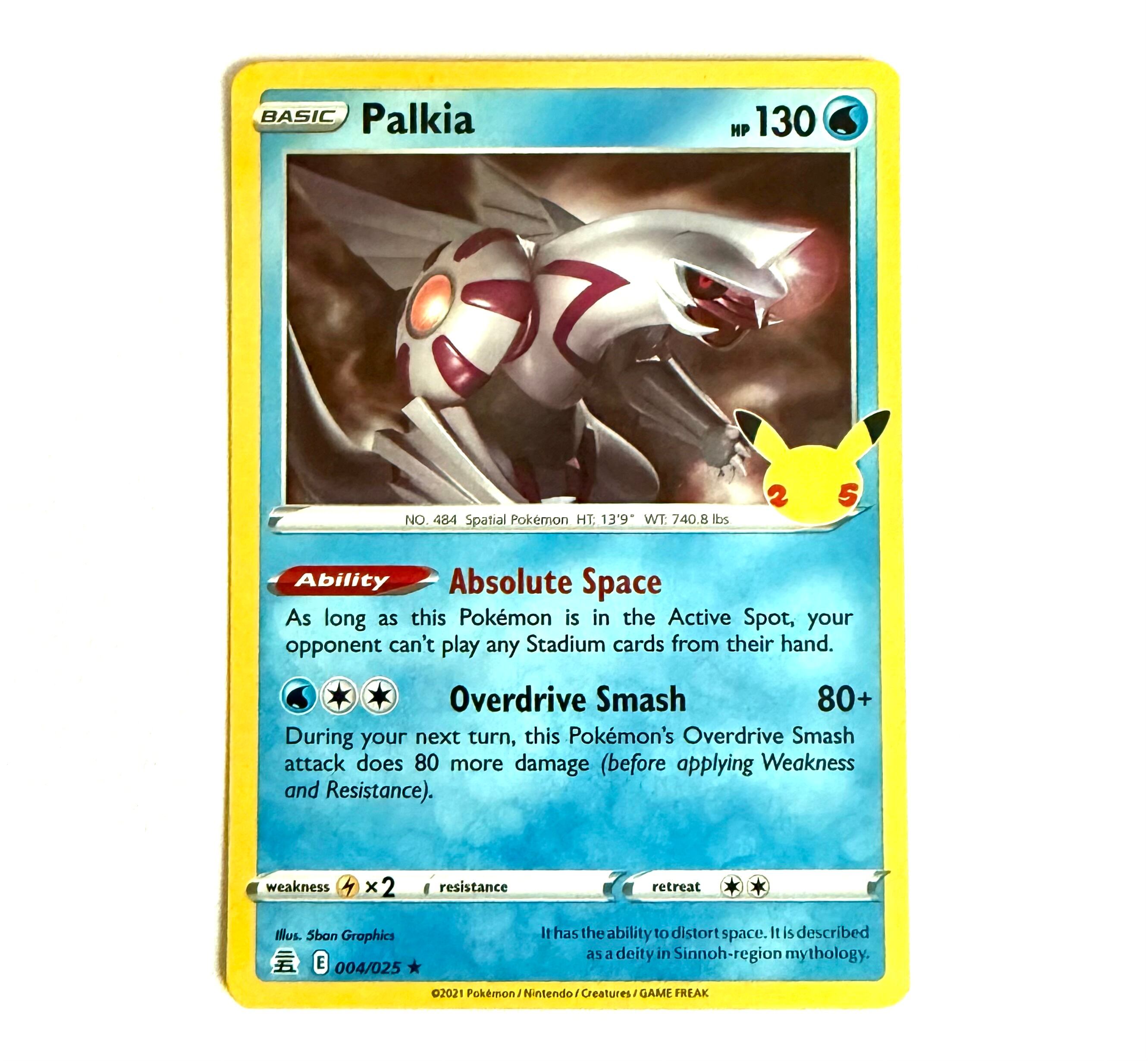 中古][海外版] ポケモンカードゲーム 25周年パルキア | KATORI SHOP
