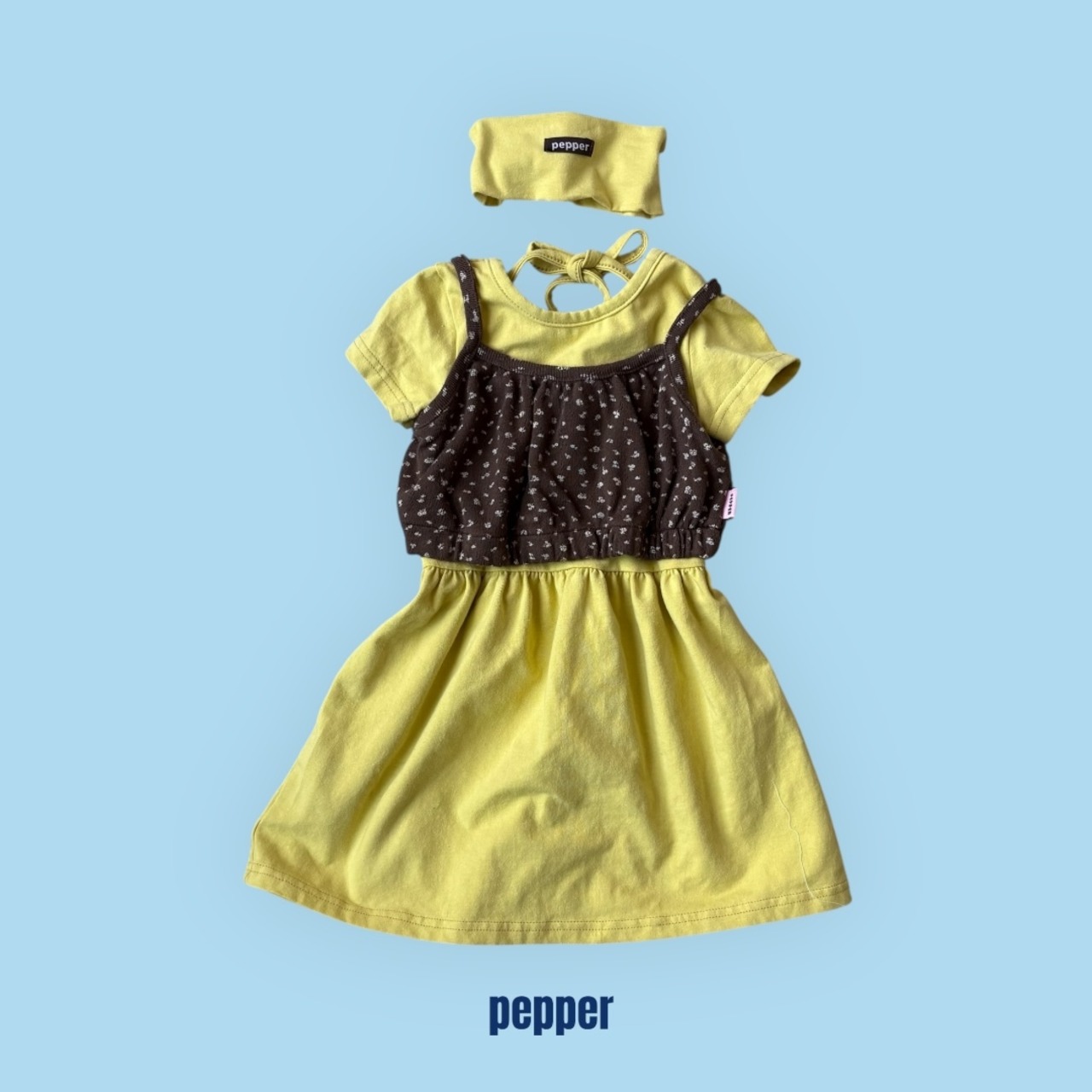【取寄/韓国直送】PEPPER  26/SM コンコンワンピース