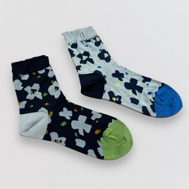 nume cotton flower socks