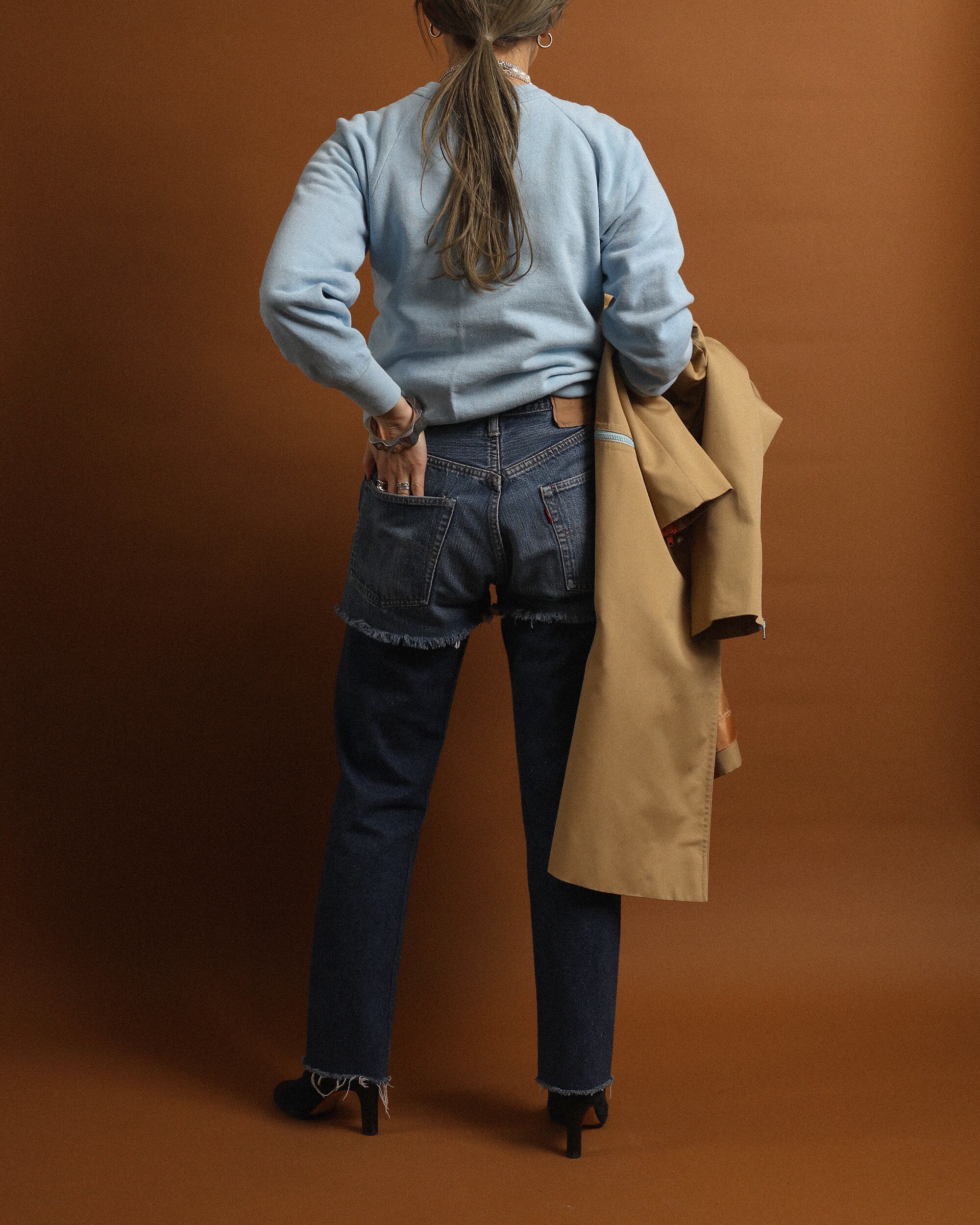 1960-70's Levi's / Cut Off Denim Pants - Big E | Witty Vintage