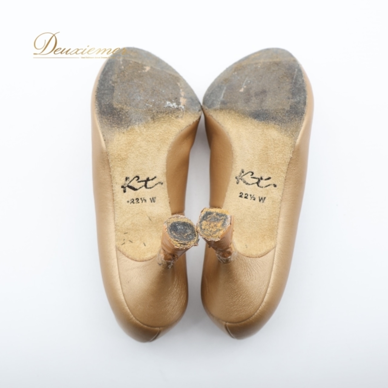 社交ダンス 衣装 スタンダード シューズ 22 1/2サイズ ブラウン系 ケントダンス Kentdance 無地 シンプル 明るい 練習 レッスン 光沢 高級感 イベント ステージ ダンス衣装 ダンスシューズ