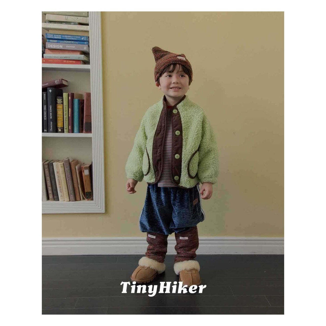【取寄】Tiny Hiker シルキーテープジョガーパンツ｜冬服｜韓国子供服
