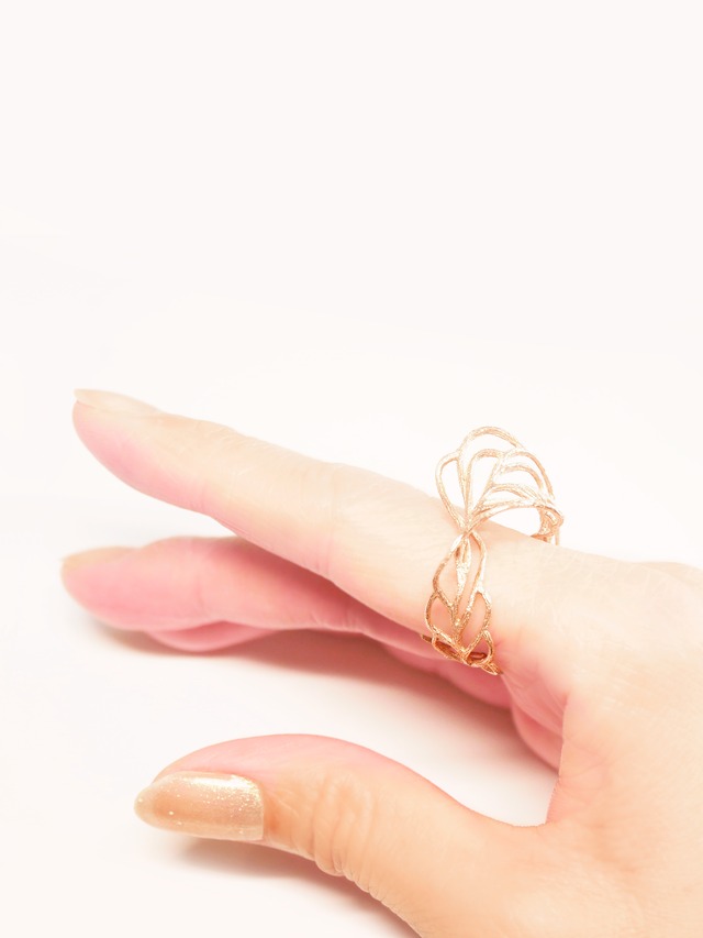 Leaf Form - RING  - K10 - cv