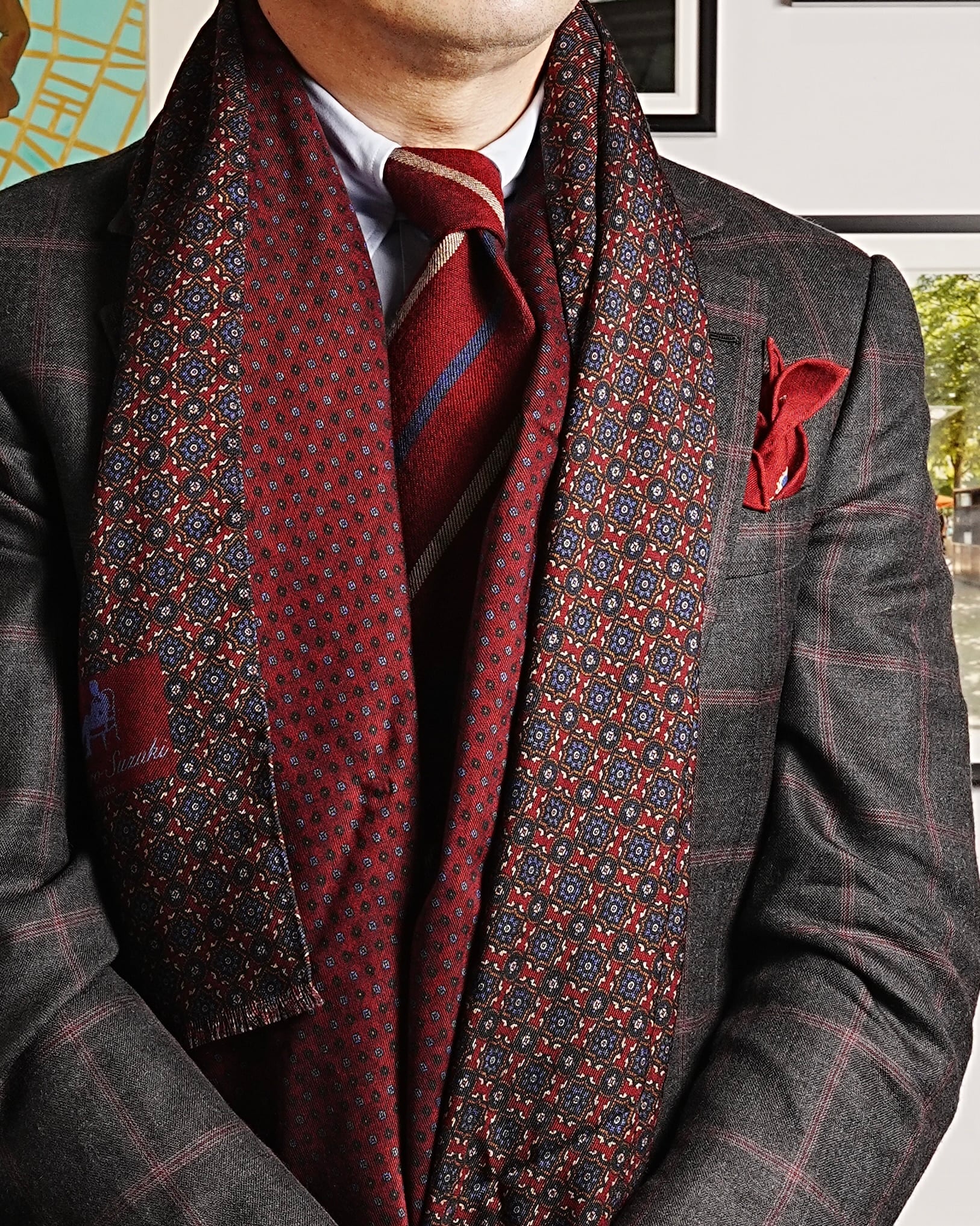 Men's scarf 