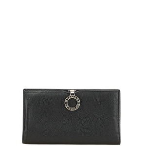 ブルガリ ブルガリブルガリ 長財布 ブラック レザー レディース BVLGARI 【中古】
