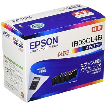 在庫処分】エプソン 純正 インクカートリッジ IB07CL4A 4色パック 標準 