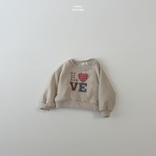 韓国子供服 / LINDO / ラブハートトレーナー / 秋服 *XS~XL*