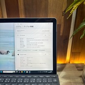 \ 公式ショップ限定価格❣️/ 2in1モデル《2021年発売モデル》Surface Go 3 タッチパネル式 超軽量 ノートパソコン 安心サポート&3ヶ月保証付き
