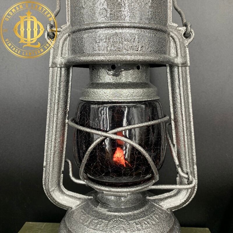 【限定】クラックグラス グレーパープルブラック Feuerhand ホヤ 限定】クラックグラス グレーパープルブラック Feuerhand ホヤ 吹き