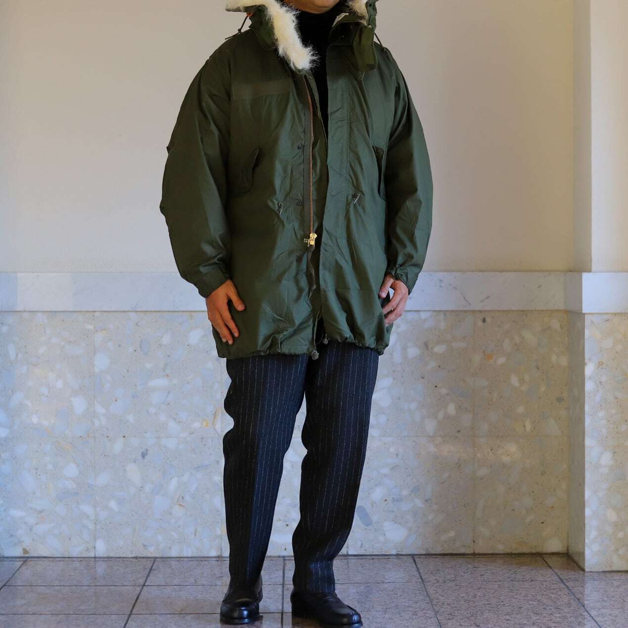 未使用】70s U.S. Military M-65 Fishtail Parka original full set