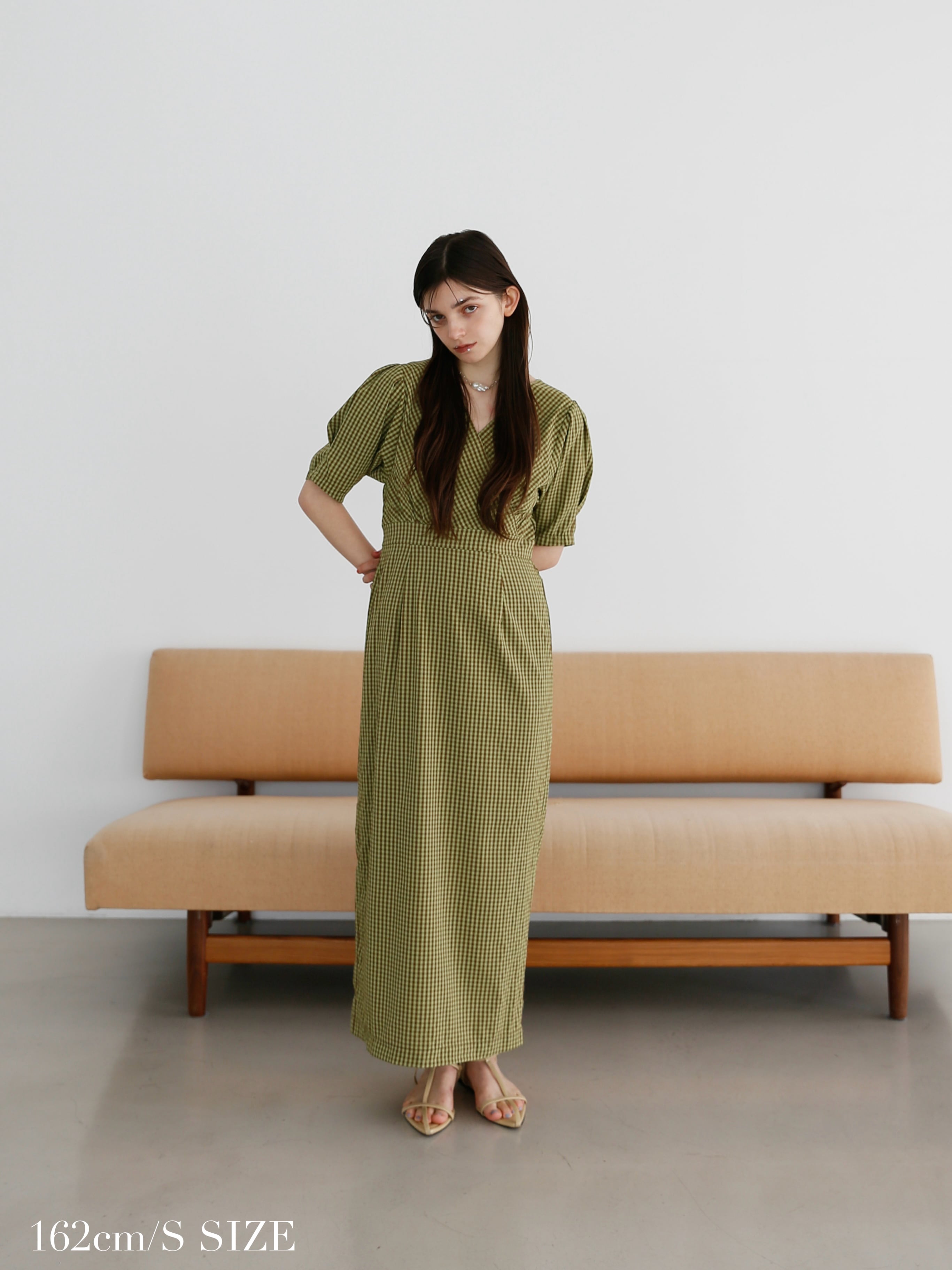 v-neck maxi onepiece | Katrin TOKYO