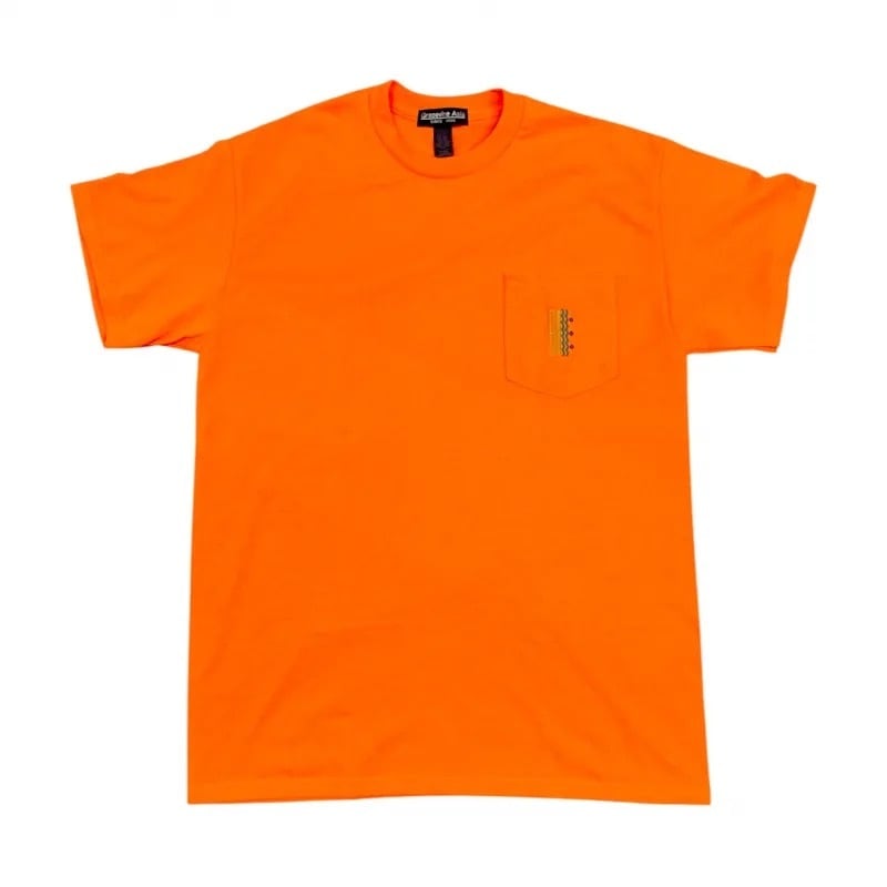 GRAPEVINE ASIA / BANNER POCKET TEE / BLACK