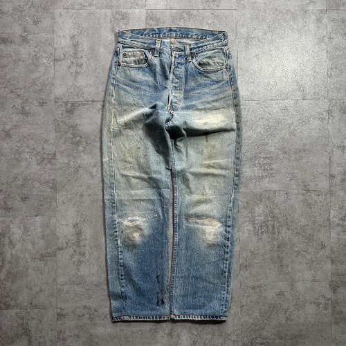 【W30 L34】80s USA製 ハチマル levi's 501