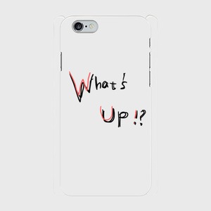What's Up!? RED iPhoneケース 6/6S