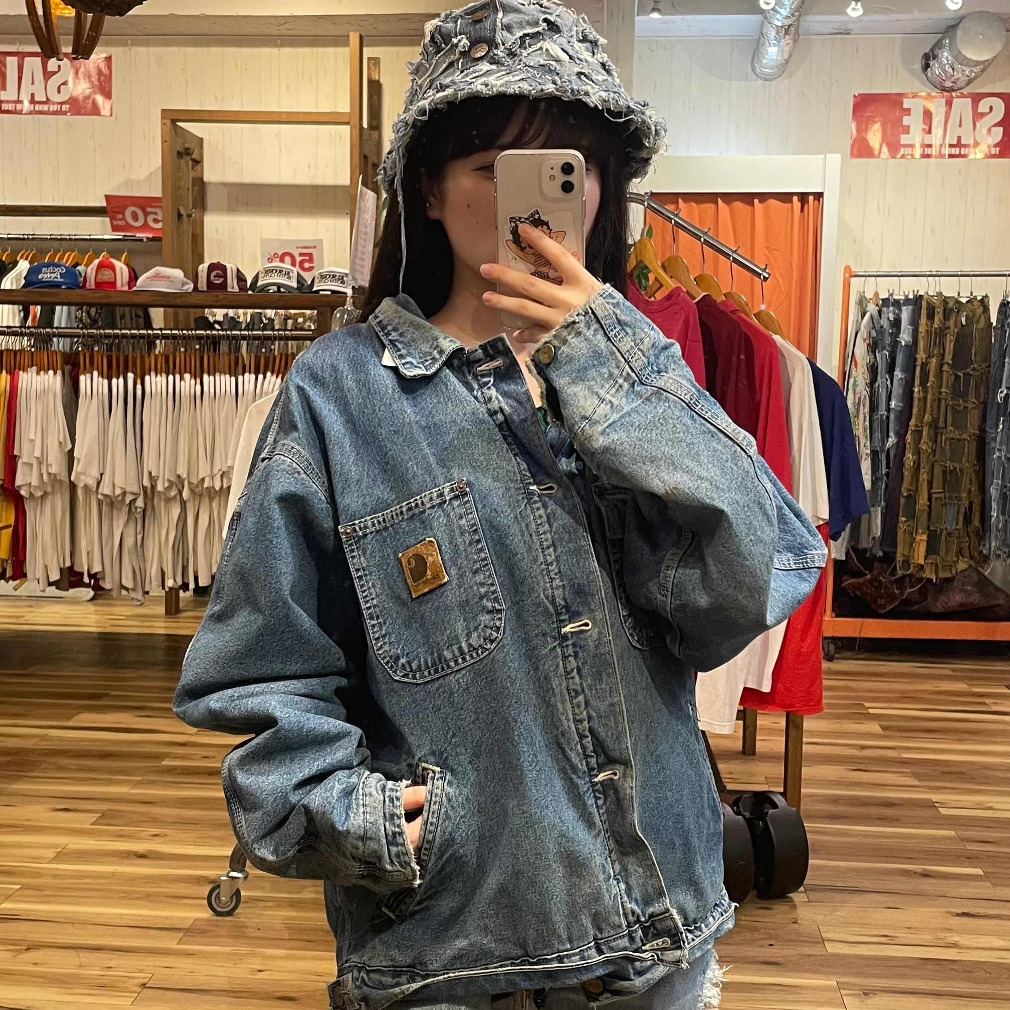 Carhartt/カーハート】デニムジャケット | 古着屋KAKAVAKA