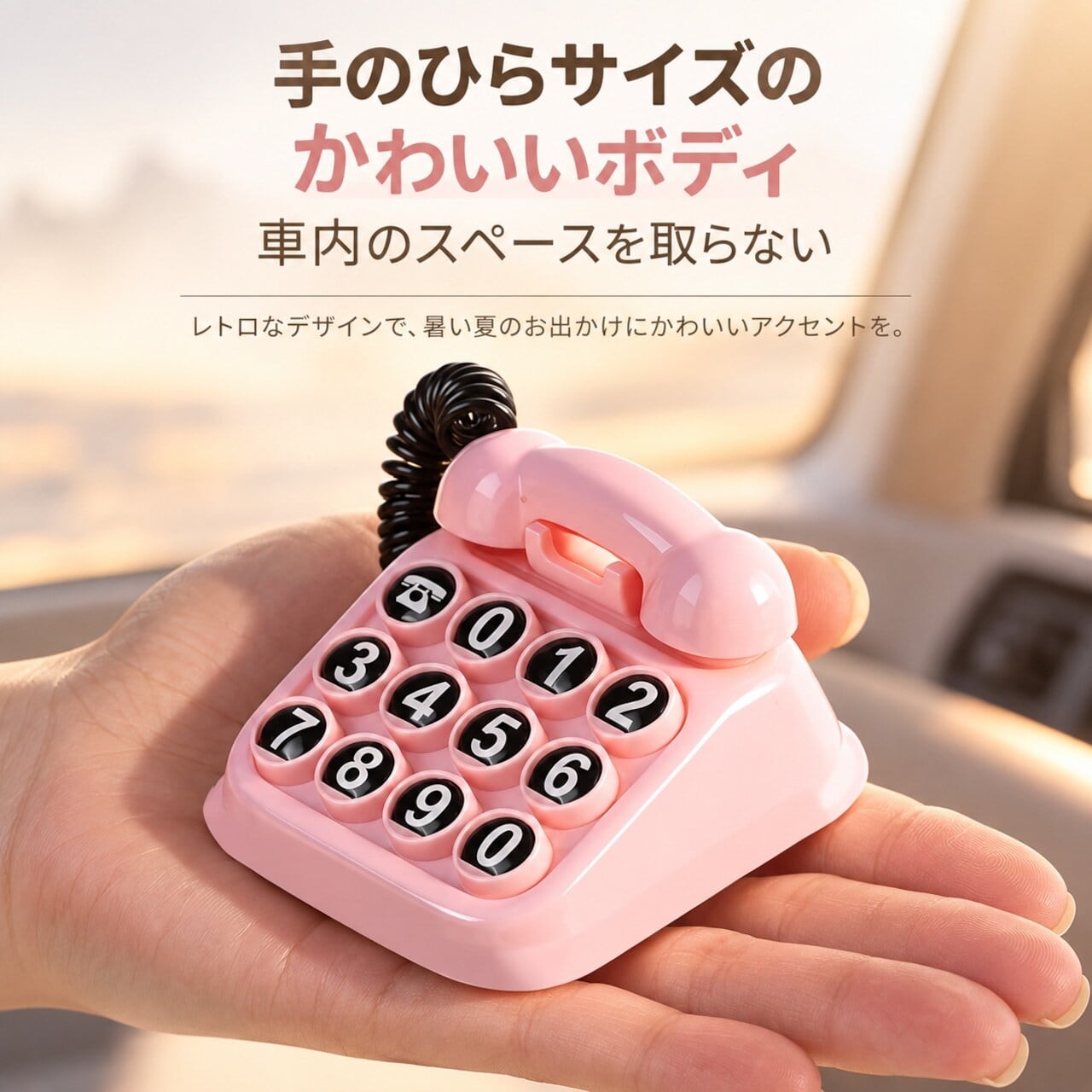 【希少 昭和レトロ 一点モノ】 三洋電機ステレオ事業部 ノベルティ 埃取り兵隊 NY 1046 . レトロ電話機型 駐車番号プレート｜一時駐車用 電話番号表示