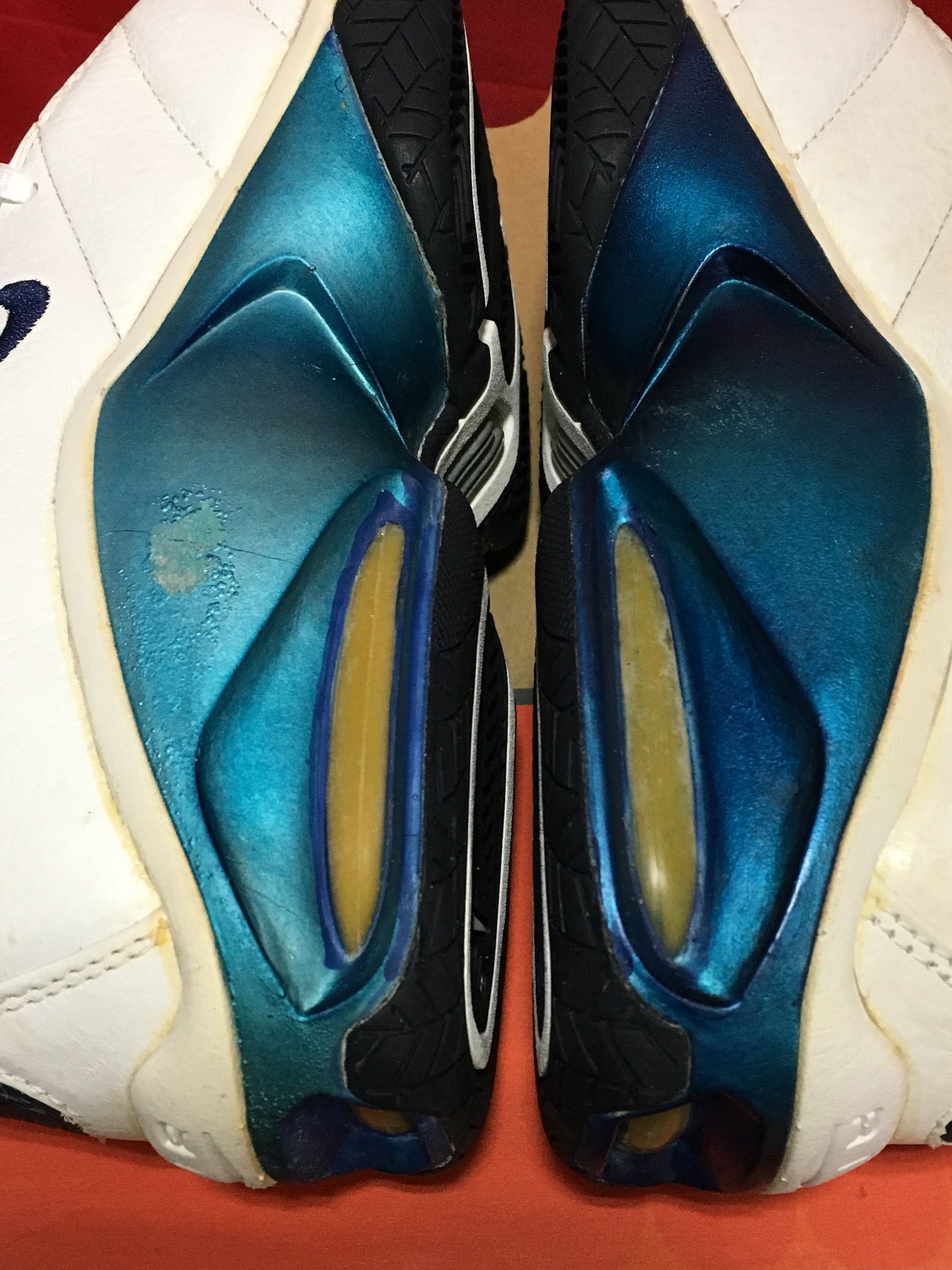 NIKE（ナイキ）AIR VALOR FORCE（バロアー フォース）10 28cm 白/紺 ⑫