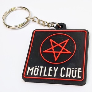 送料無料！ ★ラバーキーホルダー★〘5209〙 【Mötley Crüe（モトリークルー）】 〚アメリカン雑貨 アメトイ〛