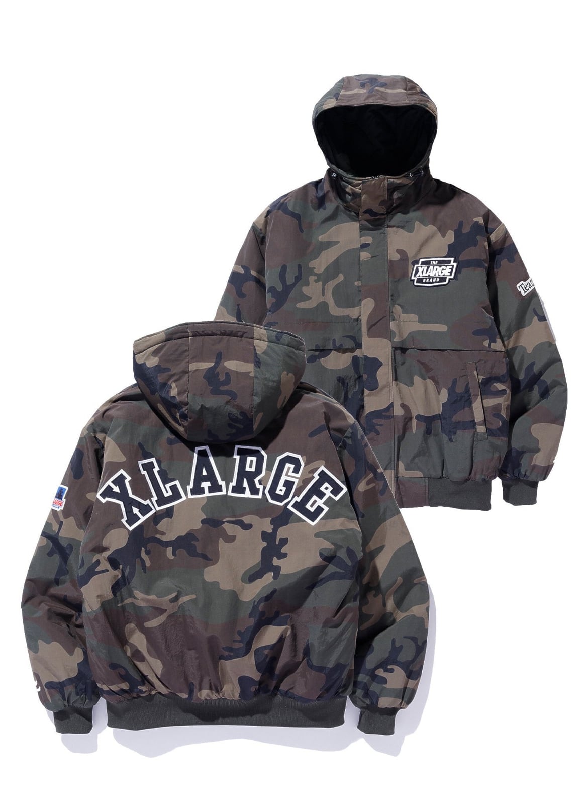 XLARGE NYLON PUFFER JACKT Lサイズ　なめくじ XLARGE NYLON PUFFER JACKT Lサイズ なめくじ様専用 - メルカリ