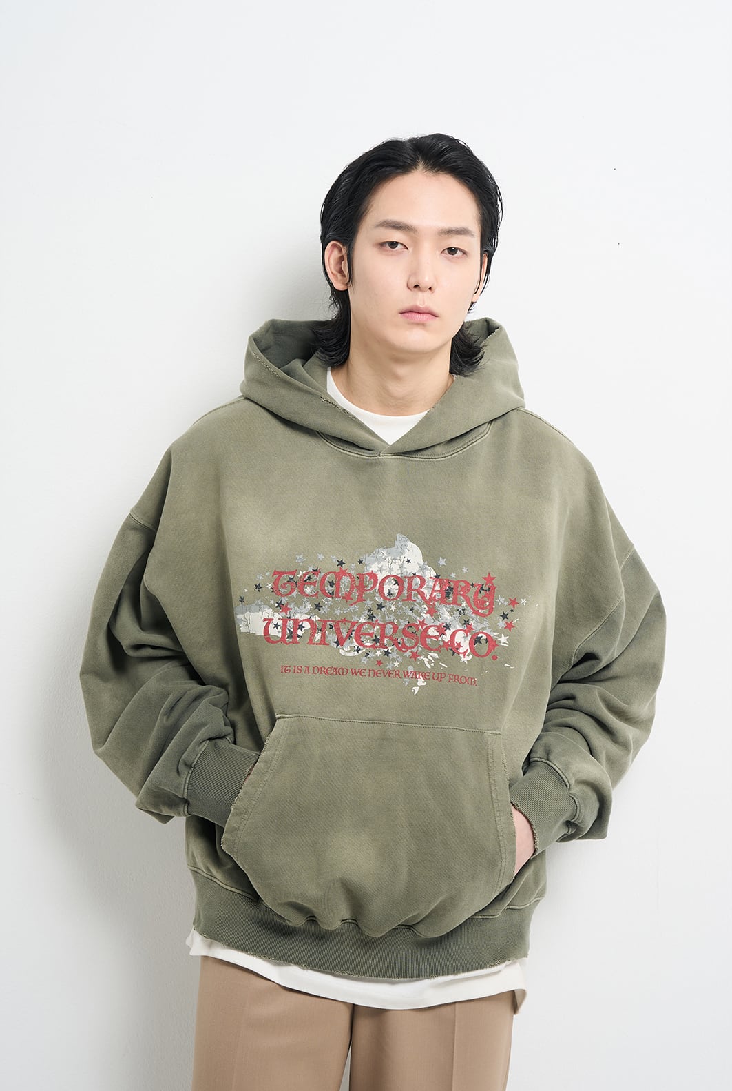 ☆ENHYPEN ニキ 着用！！【TEMPORARY UNIVERSE】Garment Dyed Vintage