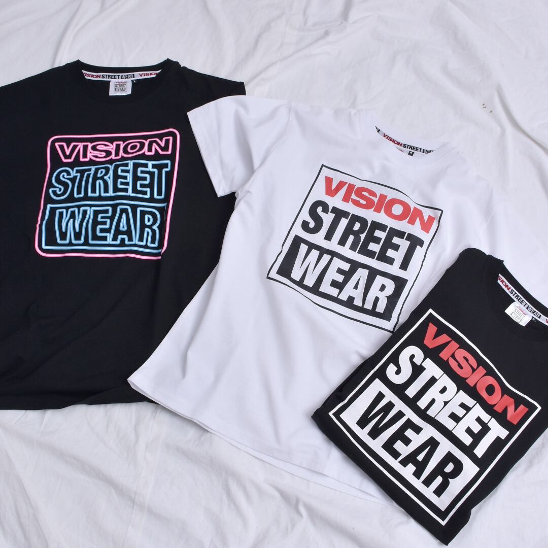 【70%OFF】VISION ロゴTシャツ