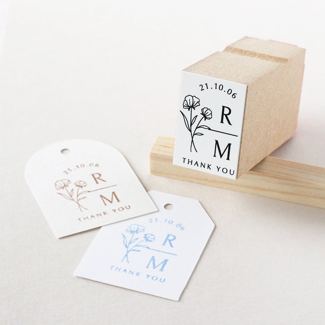 イニシャルスタンプ (カスタマイズ)(オーダーメイド)