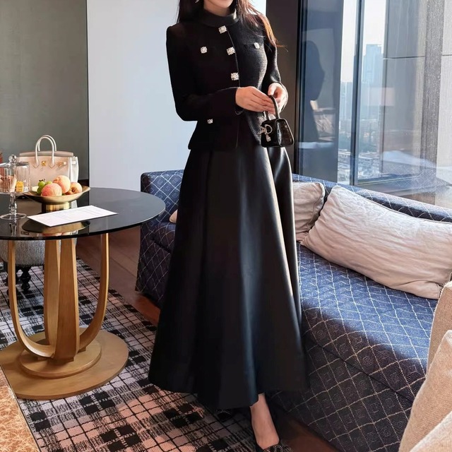Midi A-Line Jacket Setup　　V3119