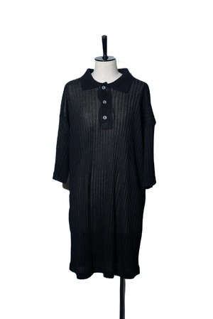 1990's summer knit polo shirt