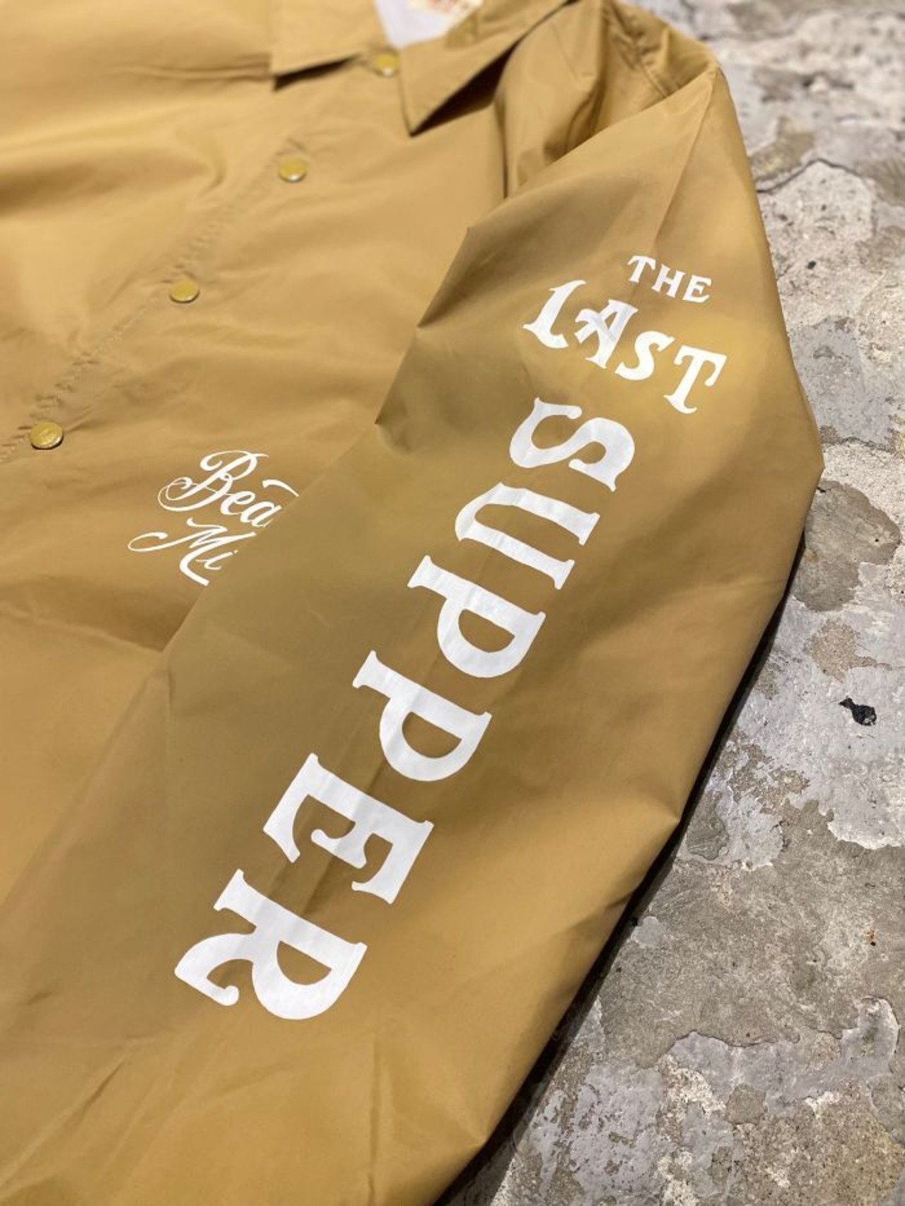 BEAT.F.P.G in MILANO / BEAT.F.P.G /  "LAST SUPPER" / COACH JACKET / COYOTE - 8