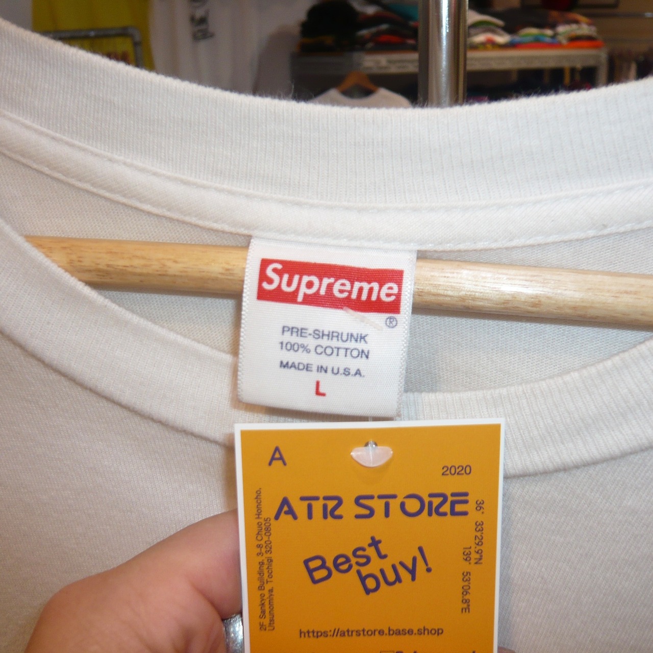 00s SUPREME ANTI HERO Tシャツ