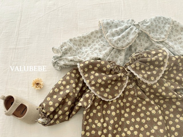 【予約/特典】valu bebe / Color flower golden dress