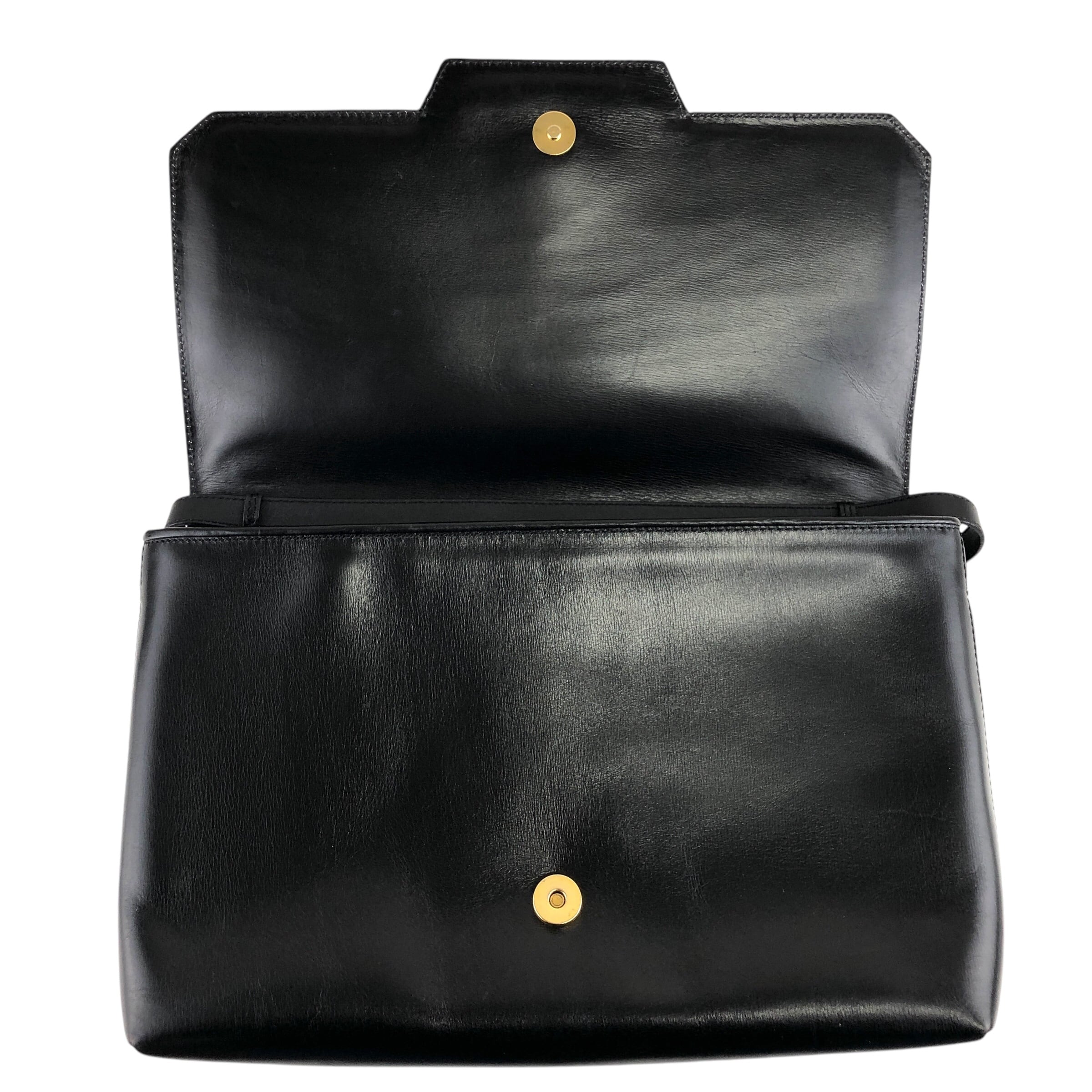 CELINE セリーヌ ショルダーバッグ ブラック トリオンフ レザー