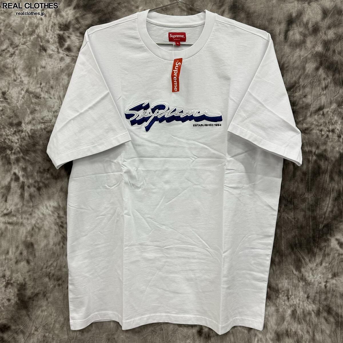 supreme/シュプリー【22AW】shadow script T-SHIRT 半袖Tシャツ/XL  