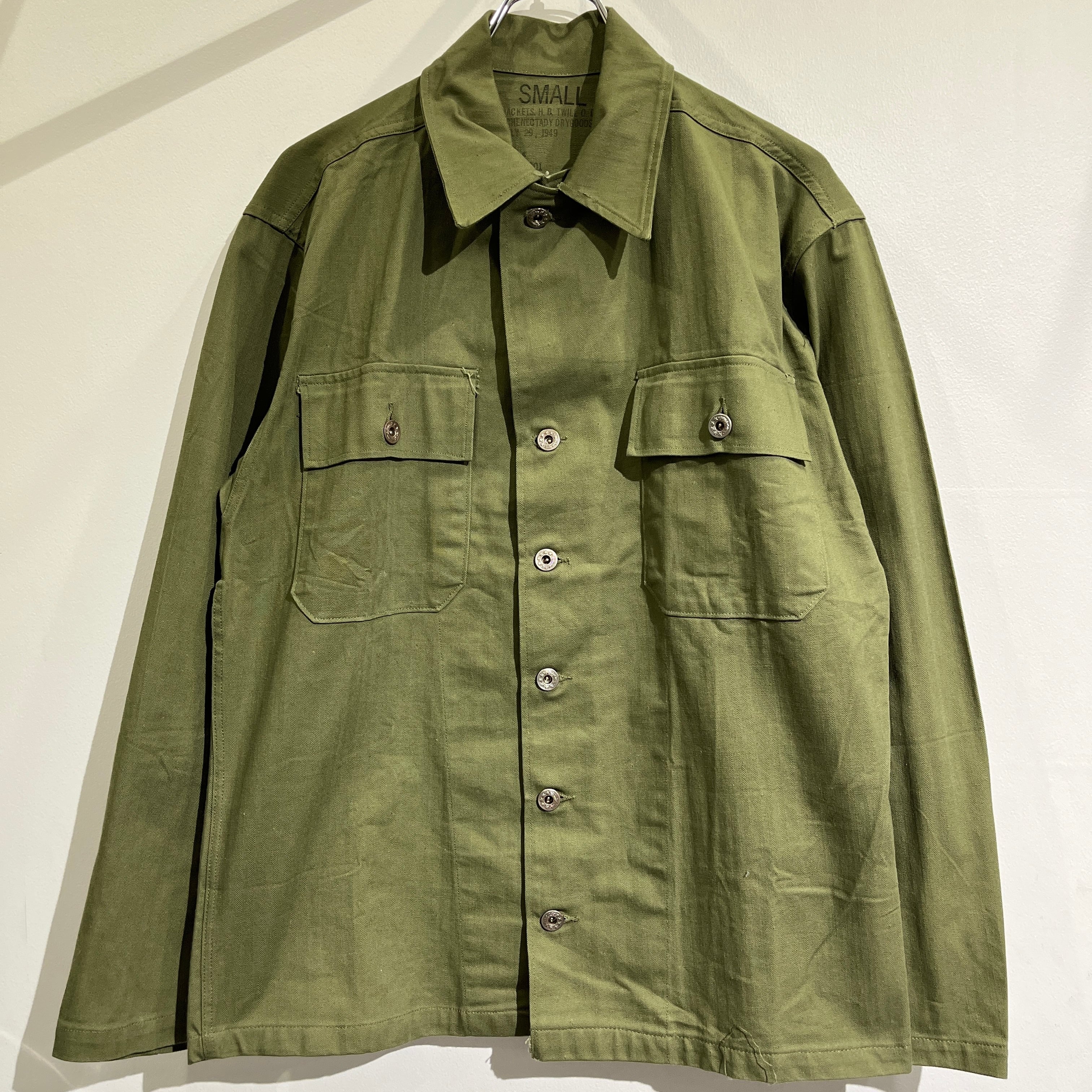 40s US ARMY M-47 HBT Jacket Dead Stock 40年代 Us Army M-47 40s US ARMY M-47 HBT Jacket Dead Stock 40年代 Us Army M-47