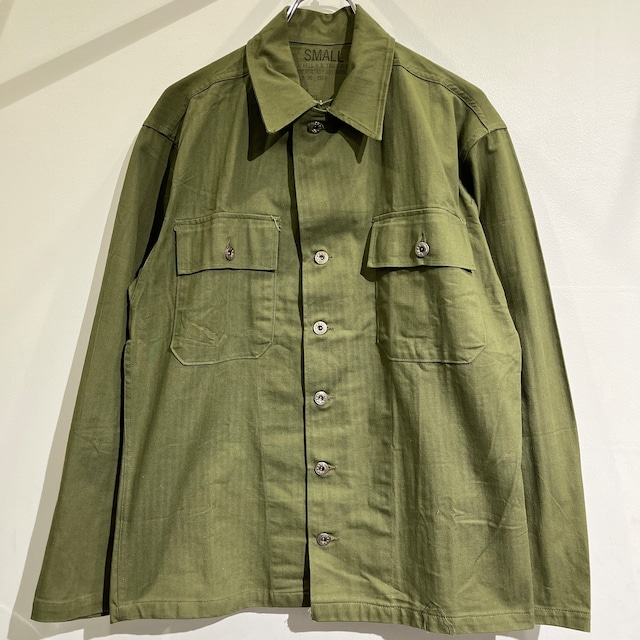 40s US ARMY M-47 HBT Jacket  Dead Stock 40年代 Us Army M-47 ヘリンボーンツイール ジャケット デッドストック