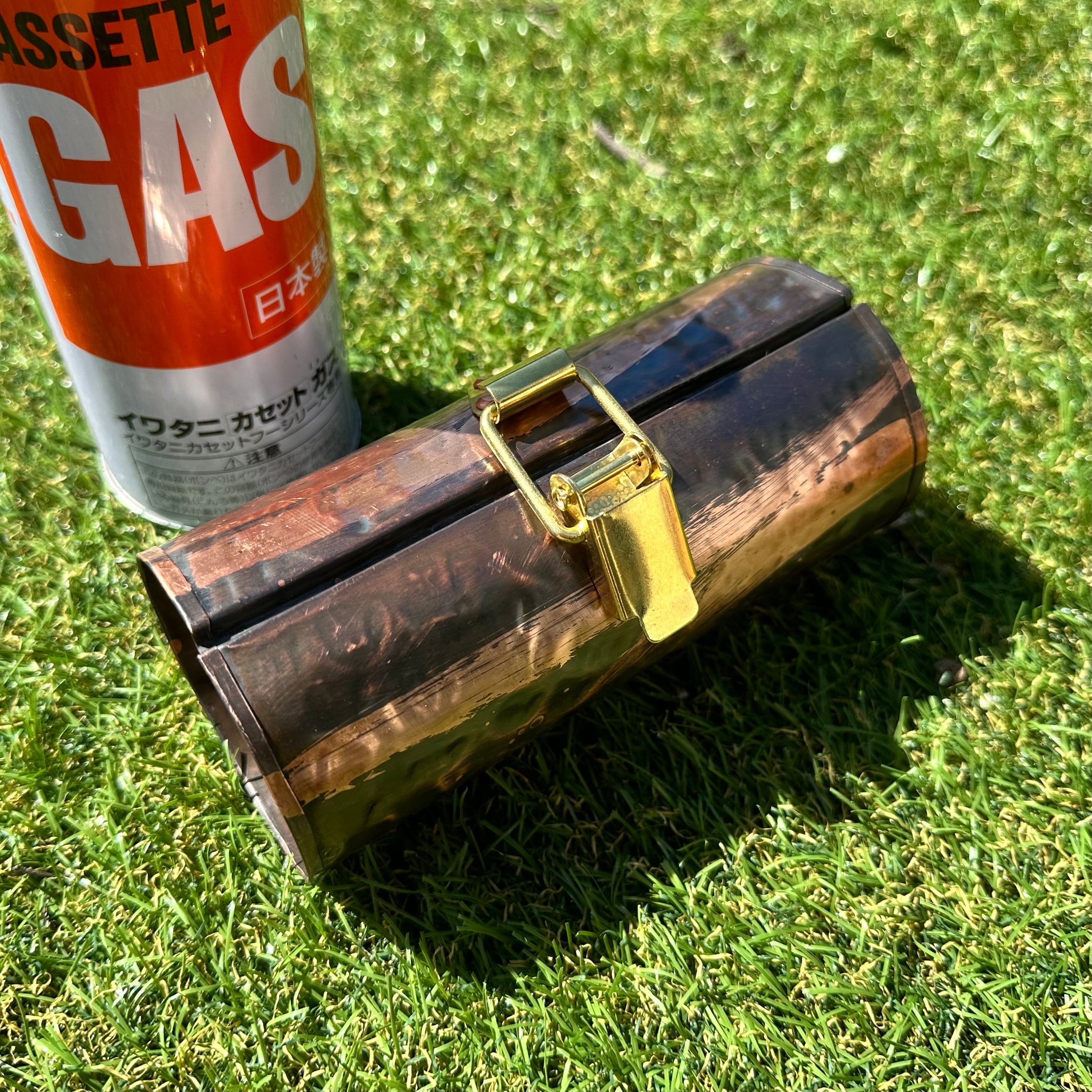 I様専用オーダー品】AKAKANE.／銅 槌目 OD缶カバー 230・250用【煤