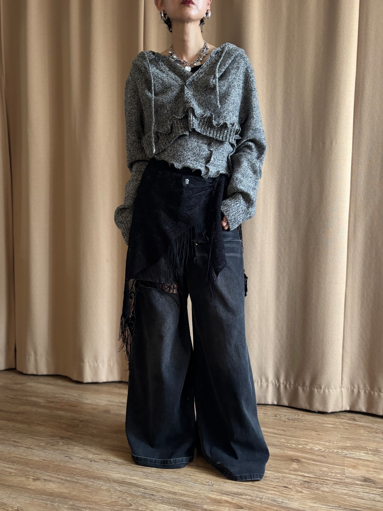 nuance pattern remake set foodie cardigan-5150-2