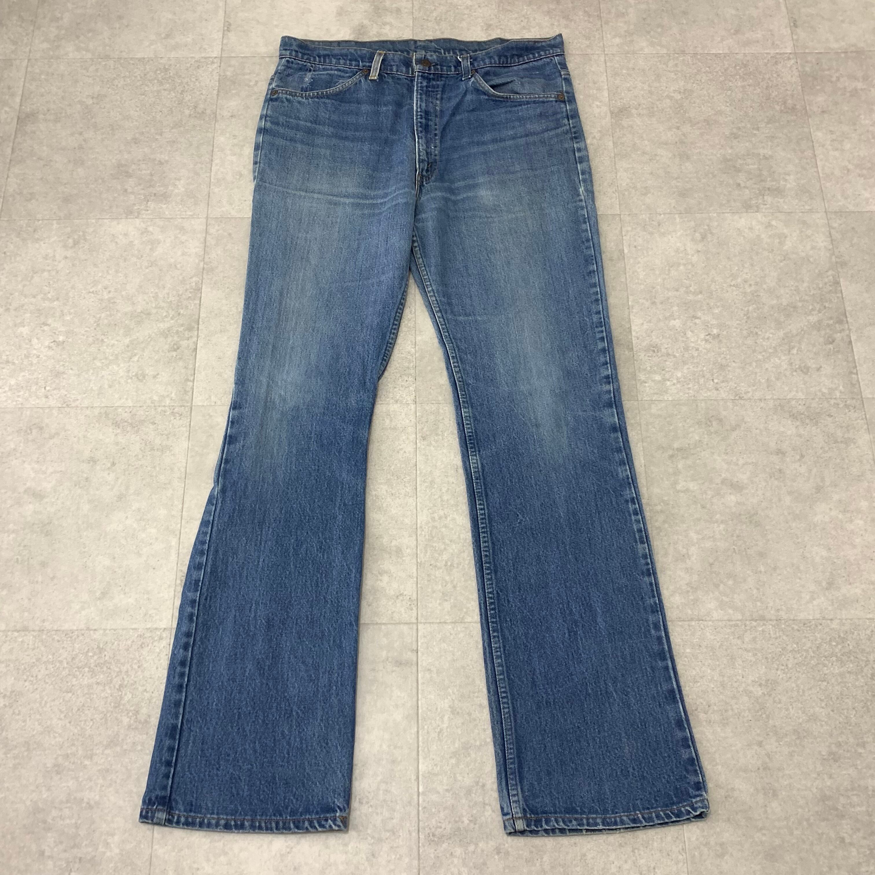 リーバイス オレンジタブ USA製 517 セミフレアパンツ フレア ジーンズ